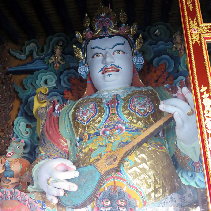 Around Lhasa, Ramoche Monastery: Guardian King