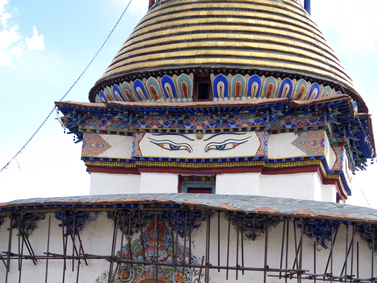 Gyantse Kumbum: Giant Stupa, Gyantse Kumbum