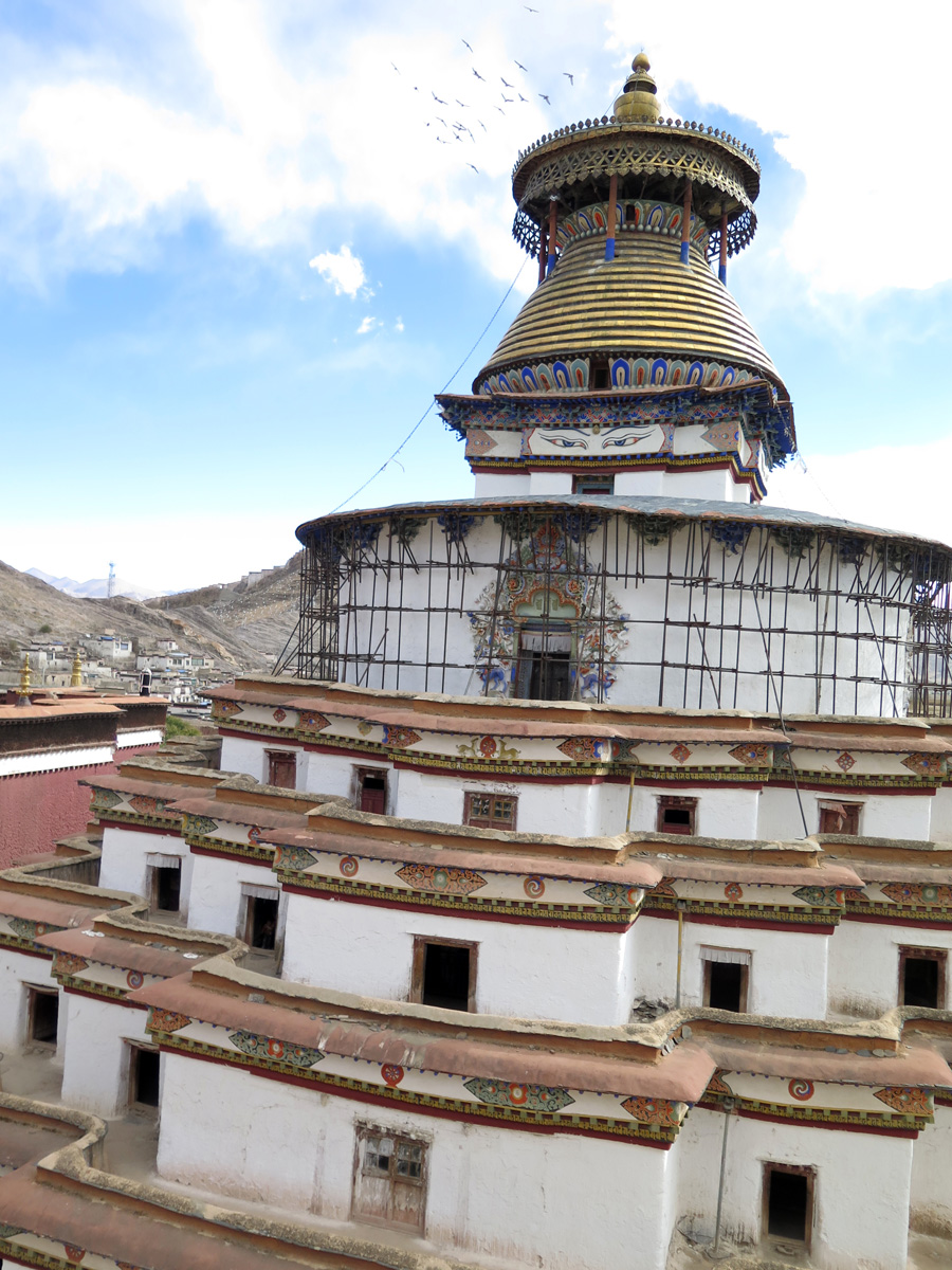 Gyantse Kumbum: Giant Stupa, Gyantse Kumbum