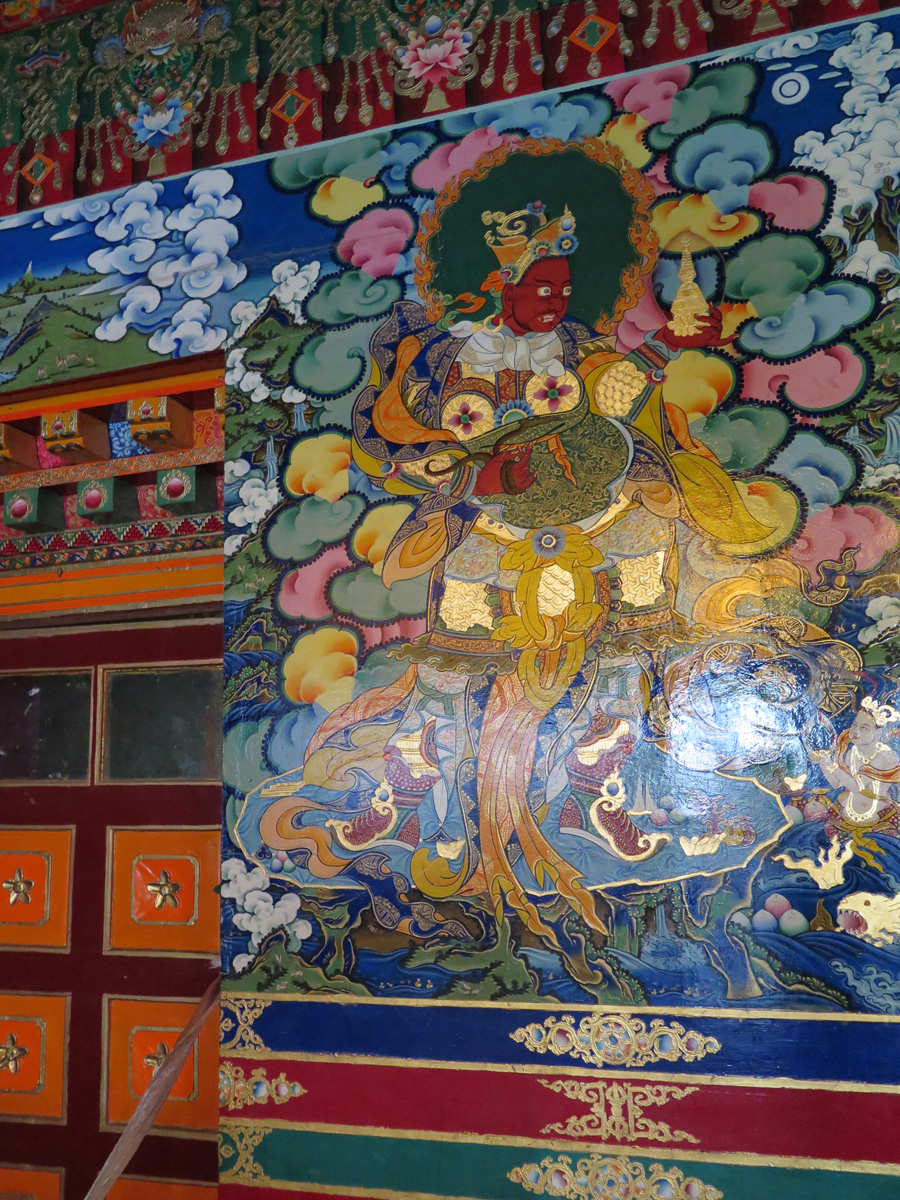 Summer Palace of the Panchen Lamas, One of the Four Guardian Kings
