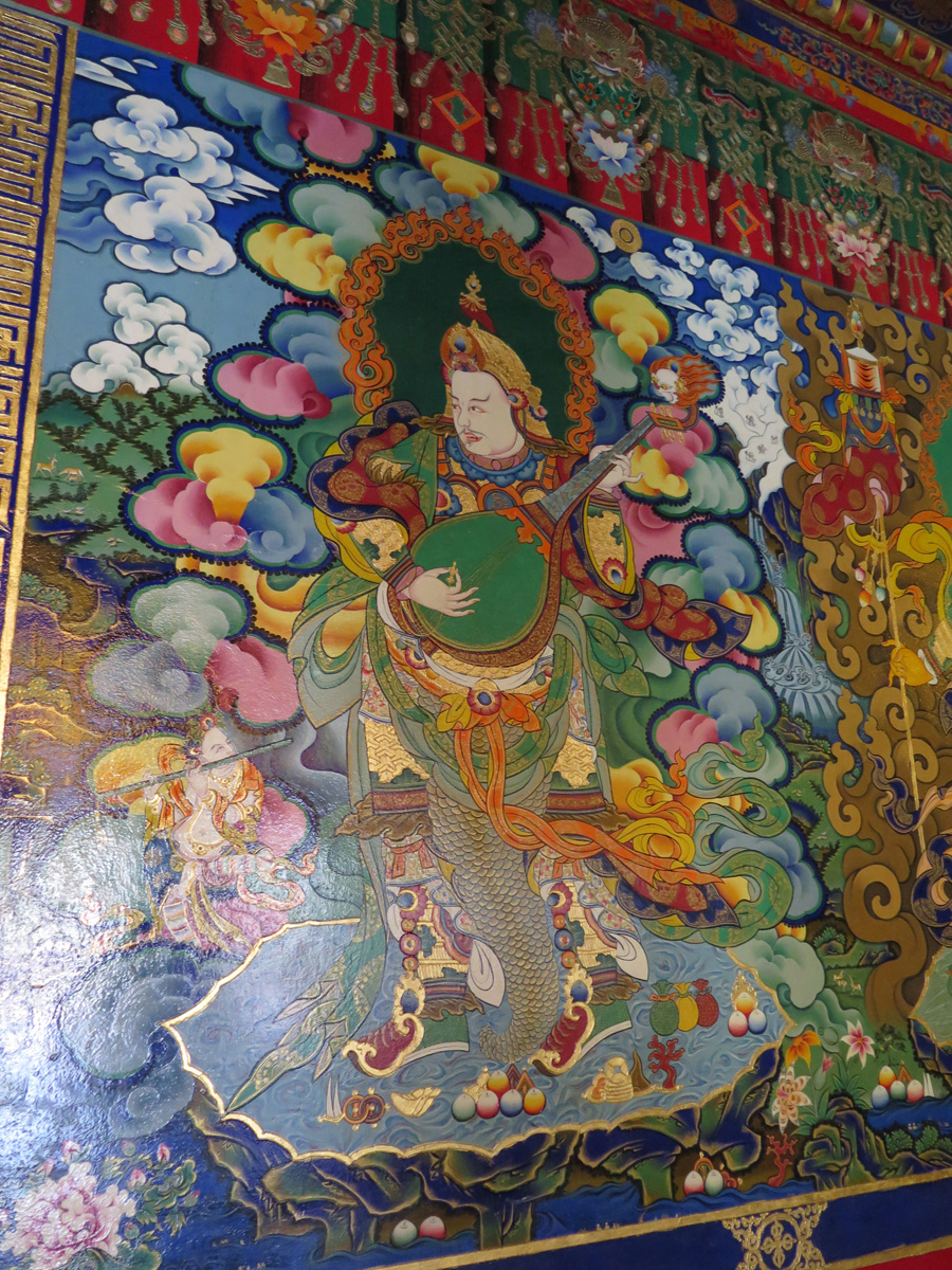 Summer Palace of the Panchen Lamas, One of the Four Guardian Kings