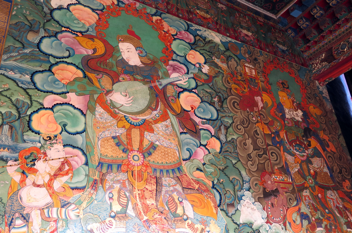 Tashilhunpo Monastery, Two of the Four Guardian Kings
