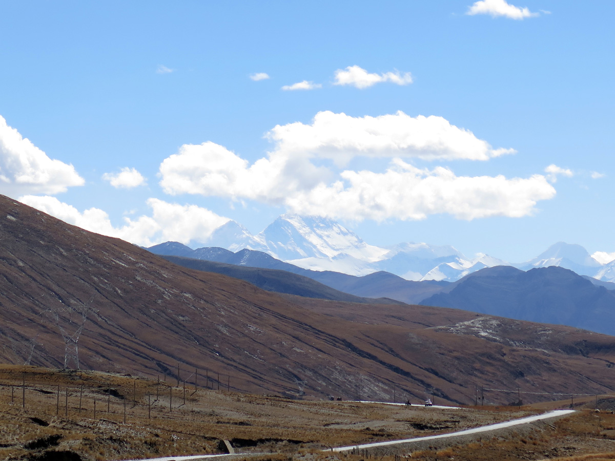 Shigatse to Shegar, 10 miles NE of Shegar