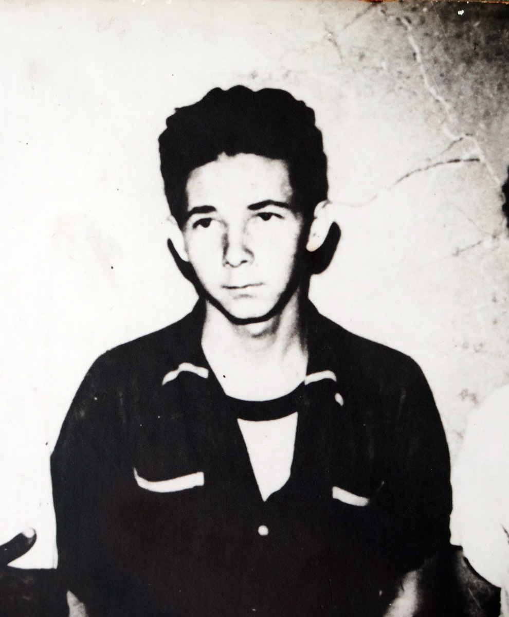 Museo de la Revolucion, A young Raul Castro After his arrest in 1953(?)