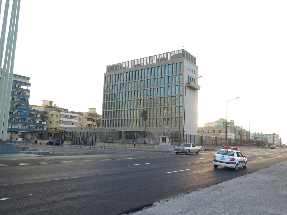 Around Havana, US Interests Section