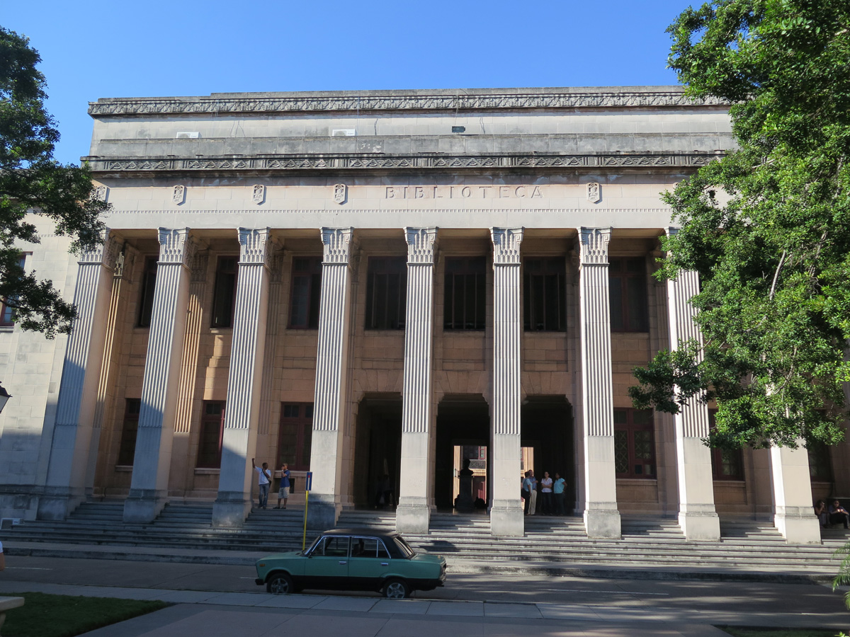 Around Havana, University of Havana library