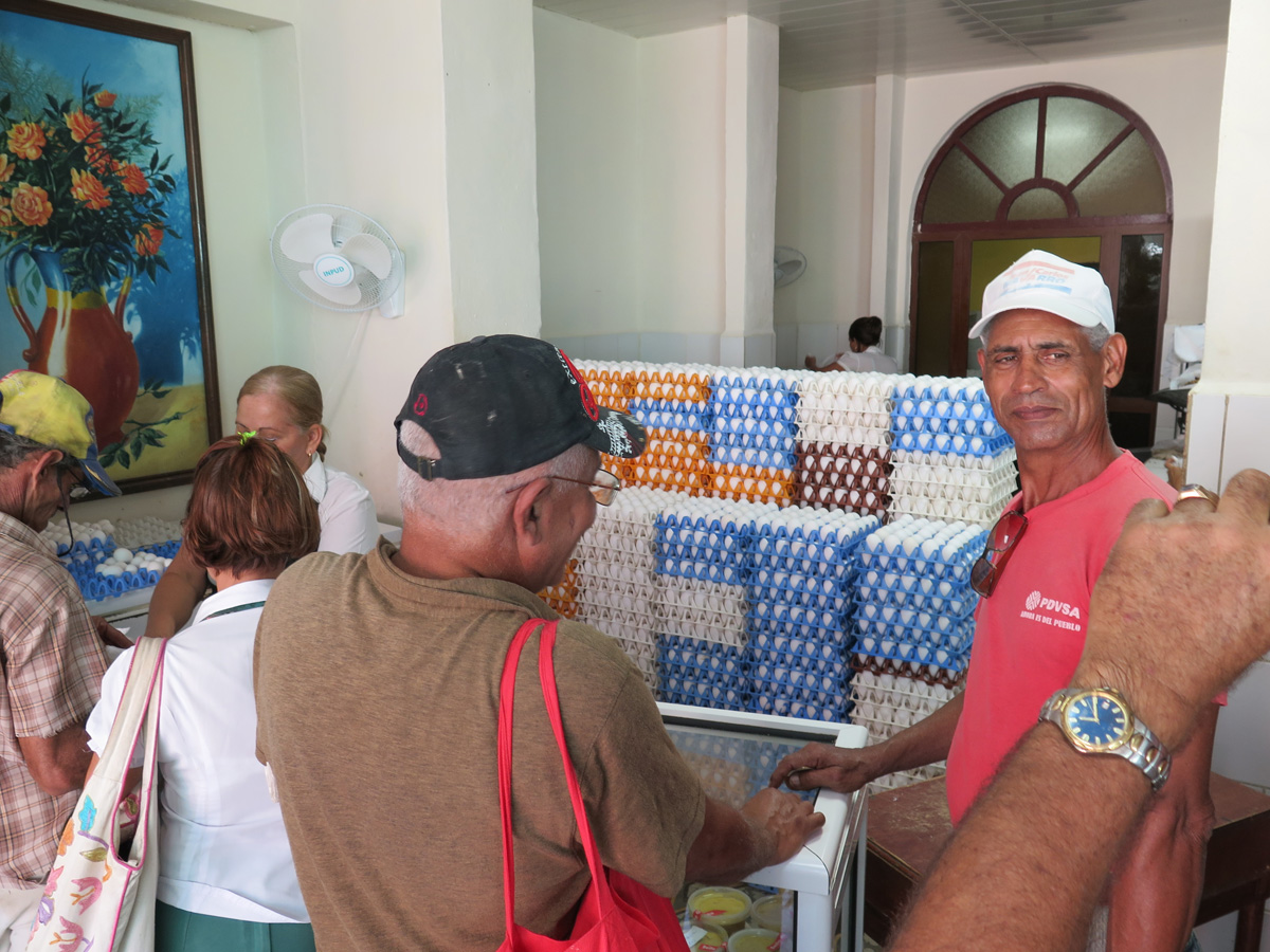 Cienfuegos, Eggs, eggs, eggs.
