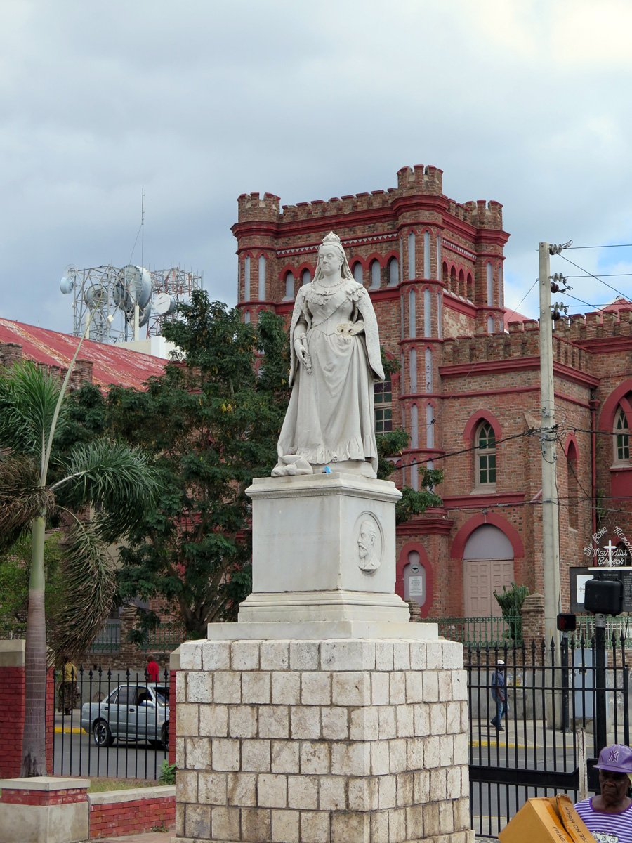 Jamaica 2014, Queen Victoria, Grant Park, Parade.