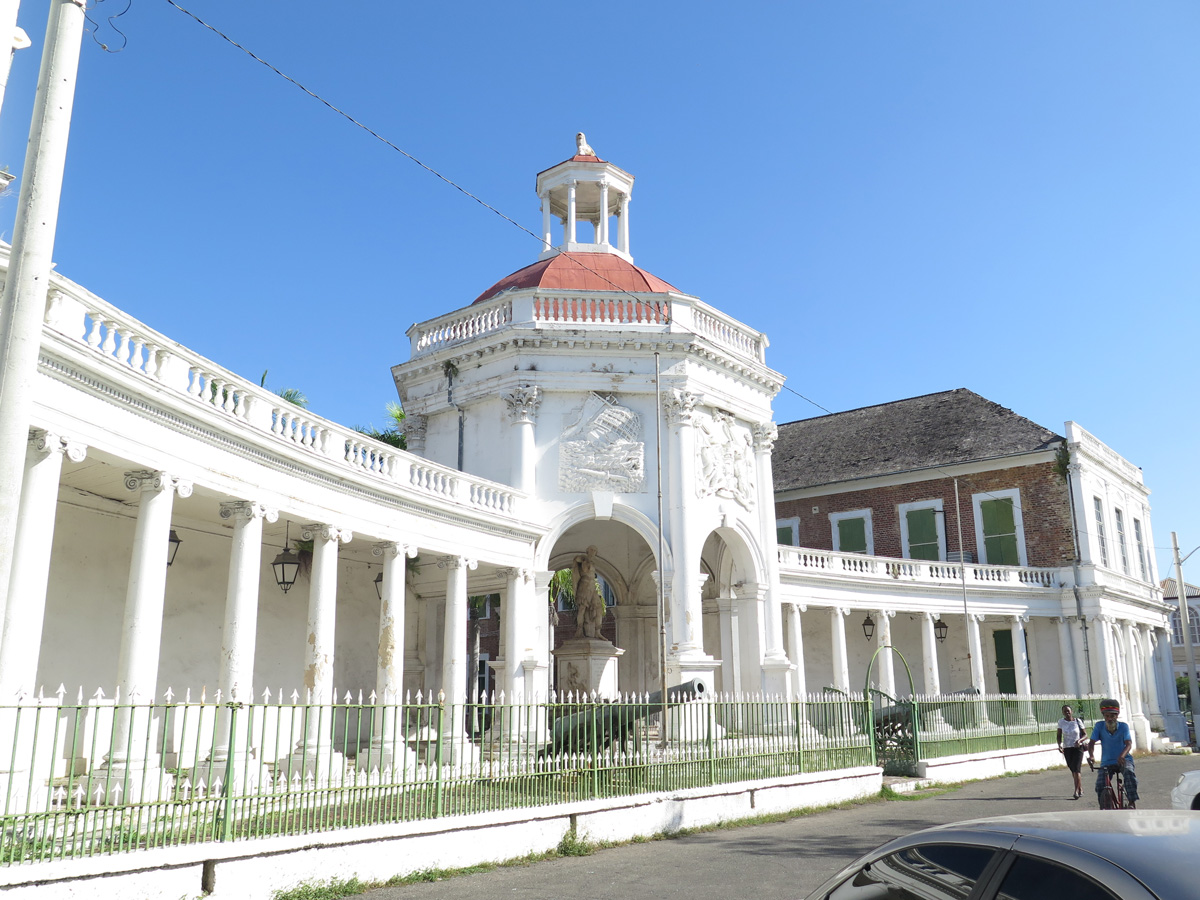 Spanish Town, Memorial to Admiral Rodney, Spanish Town