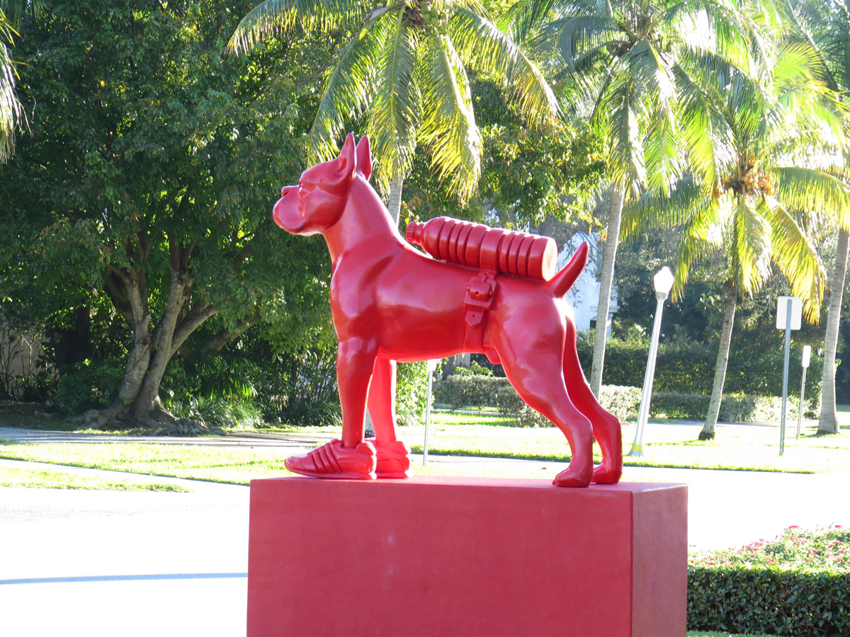 Coral Gables, Biltmore dog