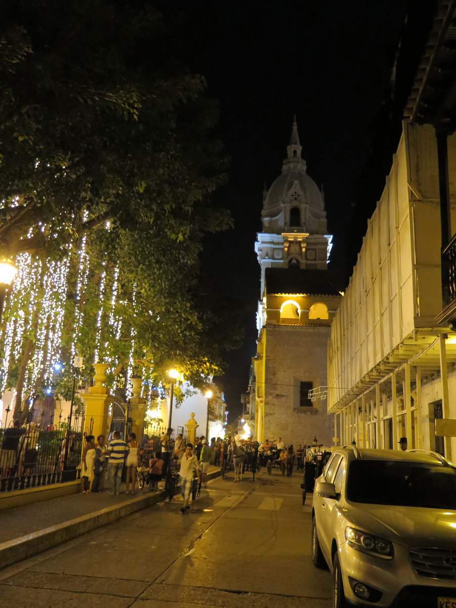 Cartagena, Cartagena on Christmas evening