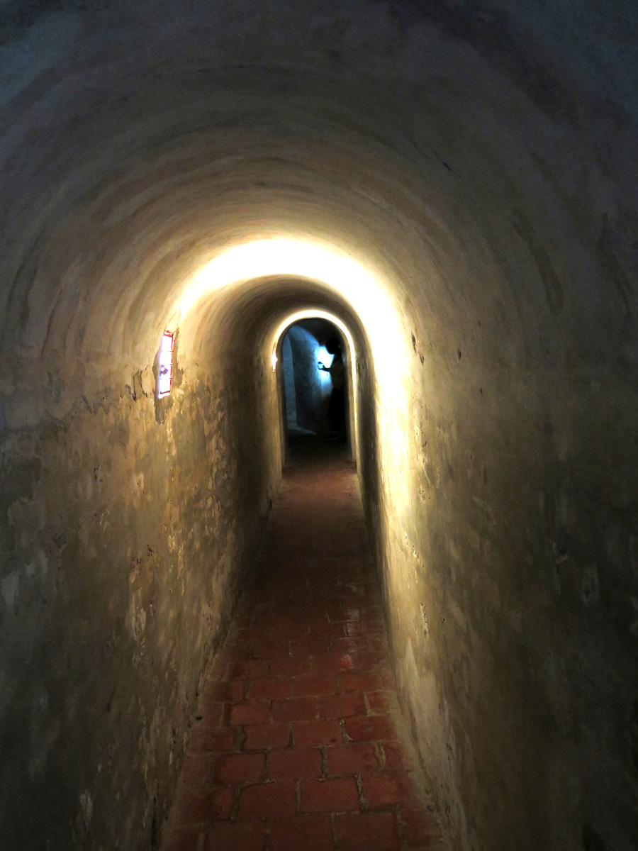 Cartagena, Tunnel in Castillo de San Felipe de Barajas