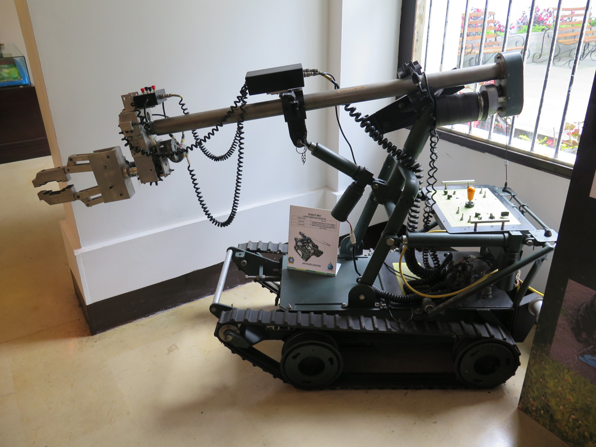 Policia Nacional Museo, Bomb robot