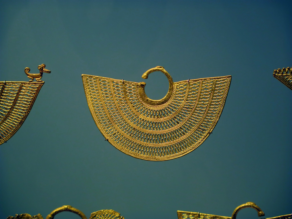 Museo del oro, Zenu gold filigree