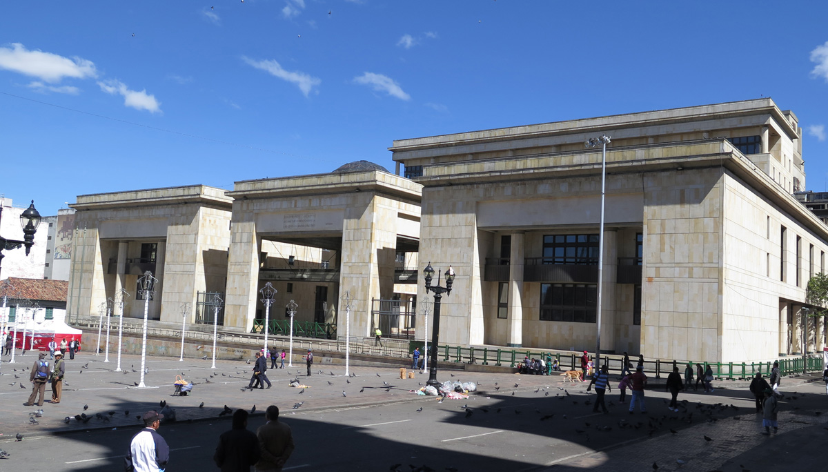 Bogota, Plaza de Bolivar: Palacio de Justicia