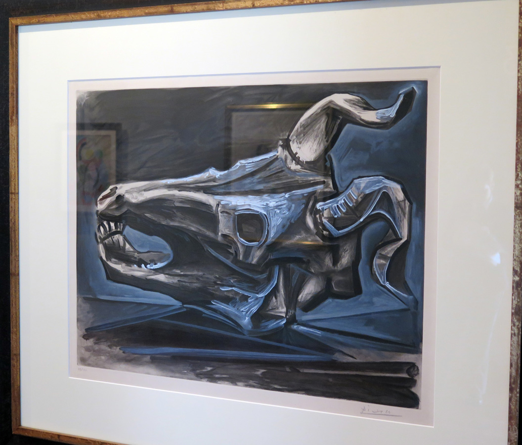Botero Museum, "Craneo de cabra". Picasso 1952