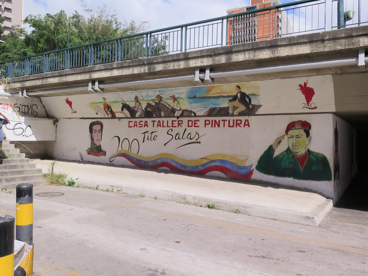 Caracas, Inspirational mural