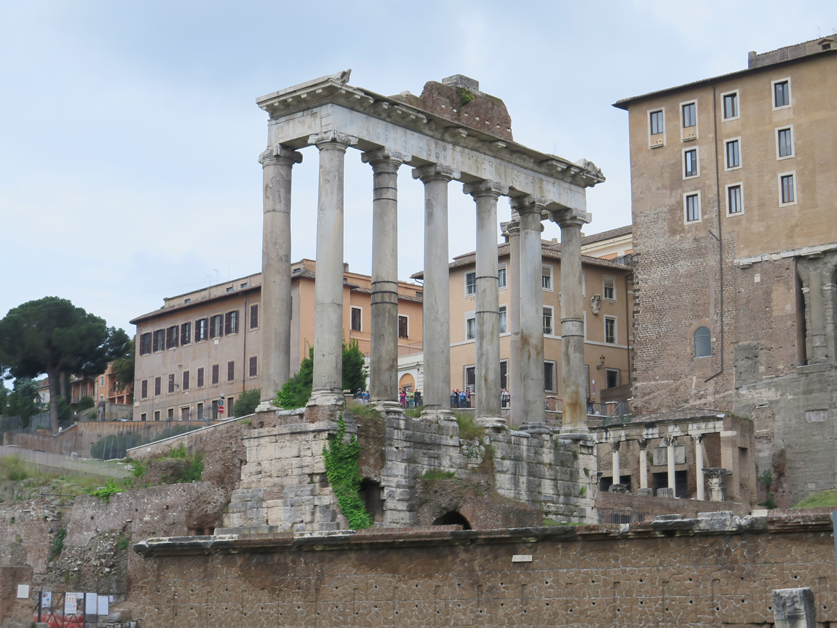 Roman Fora, Temple of Saturn