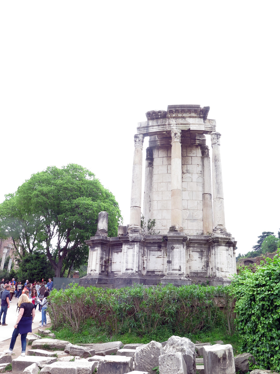 Roman Fora, Temple of the Vestals