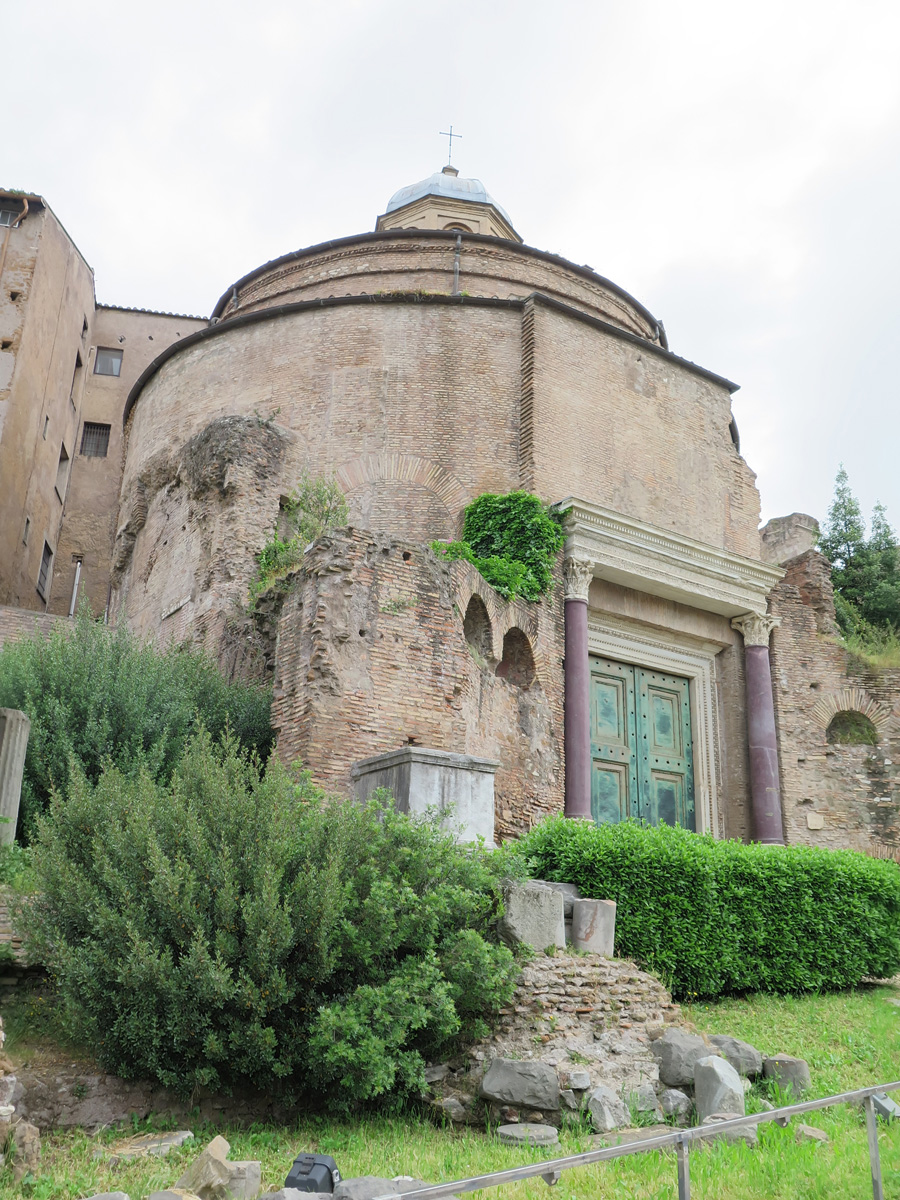 Roman Fora, "Temple of Romulus"