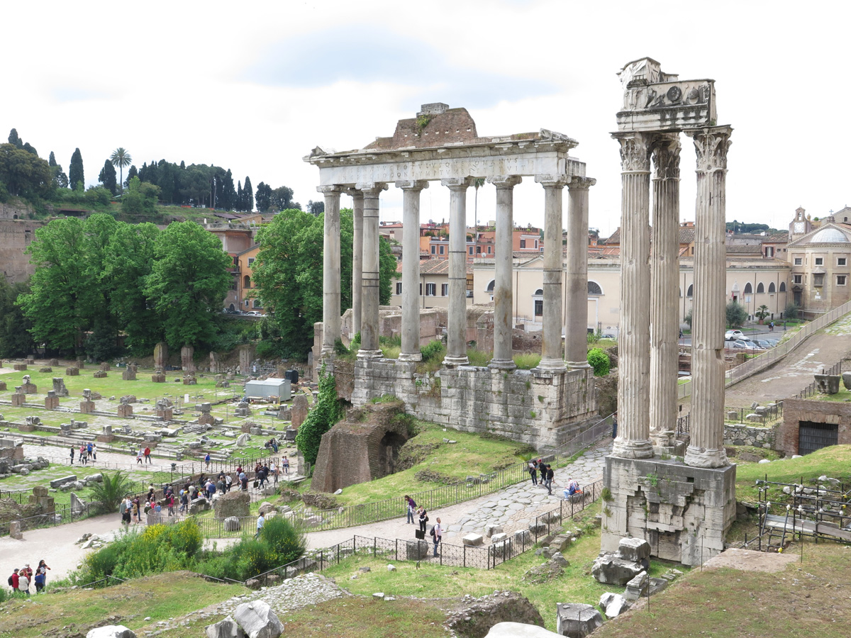 Roman Fora, Temple of Saturn