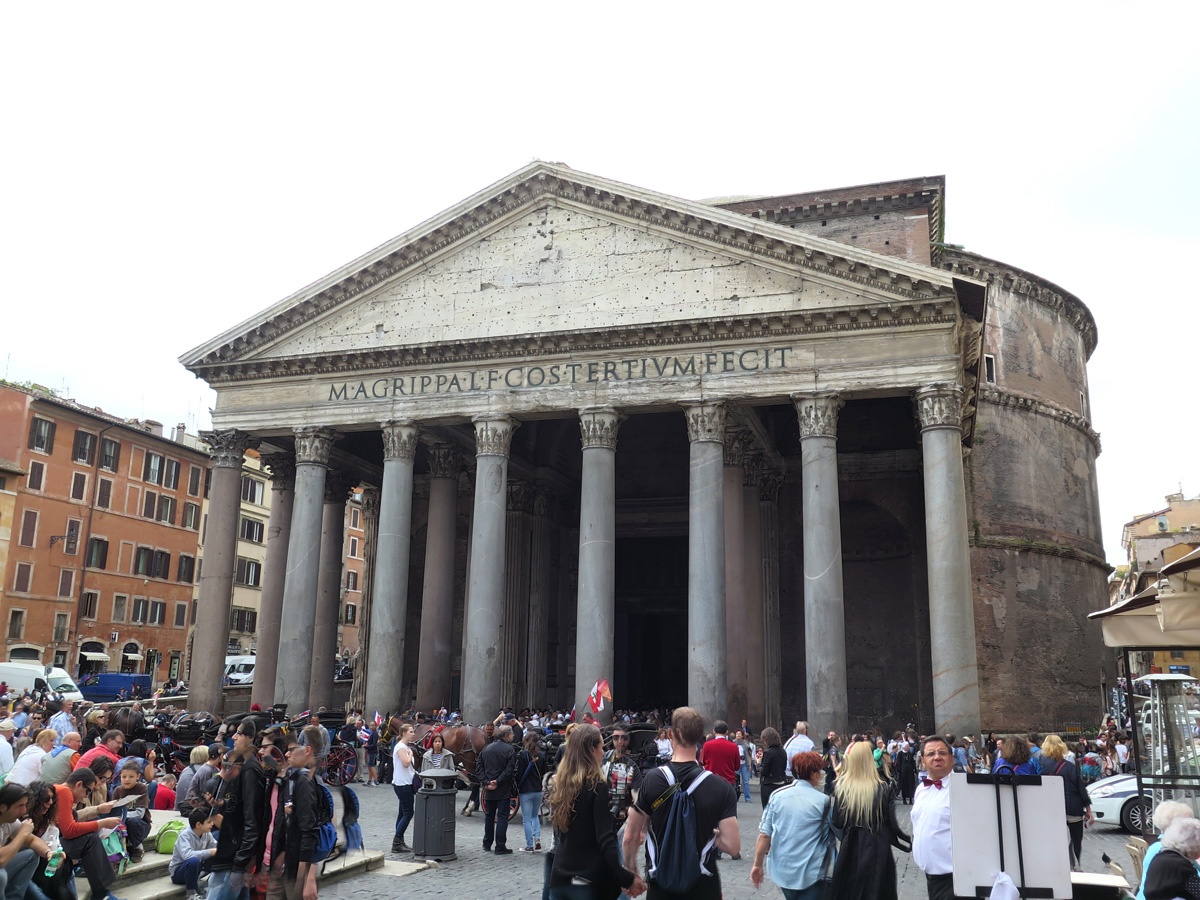 The Pantheon, The Pantheon: "Agrippa Built This"