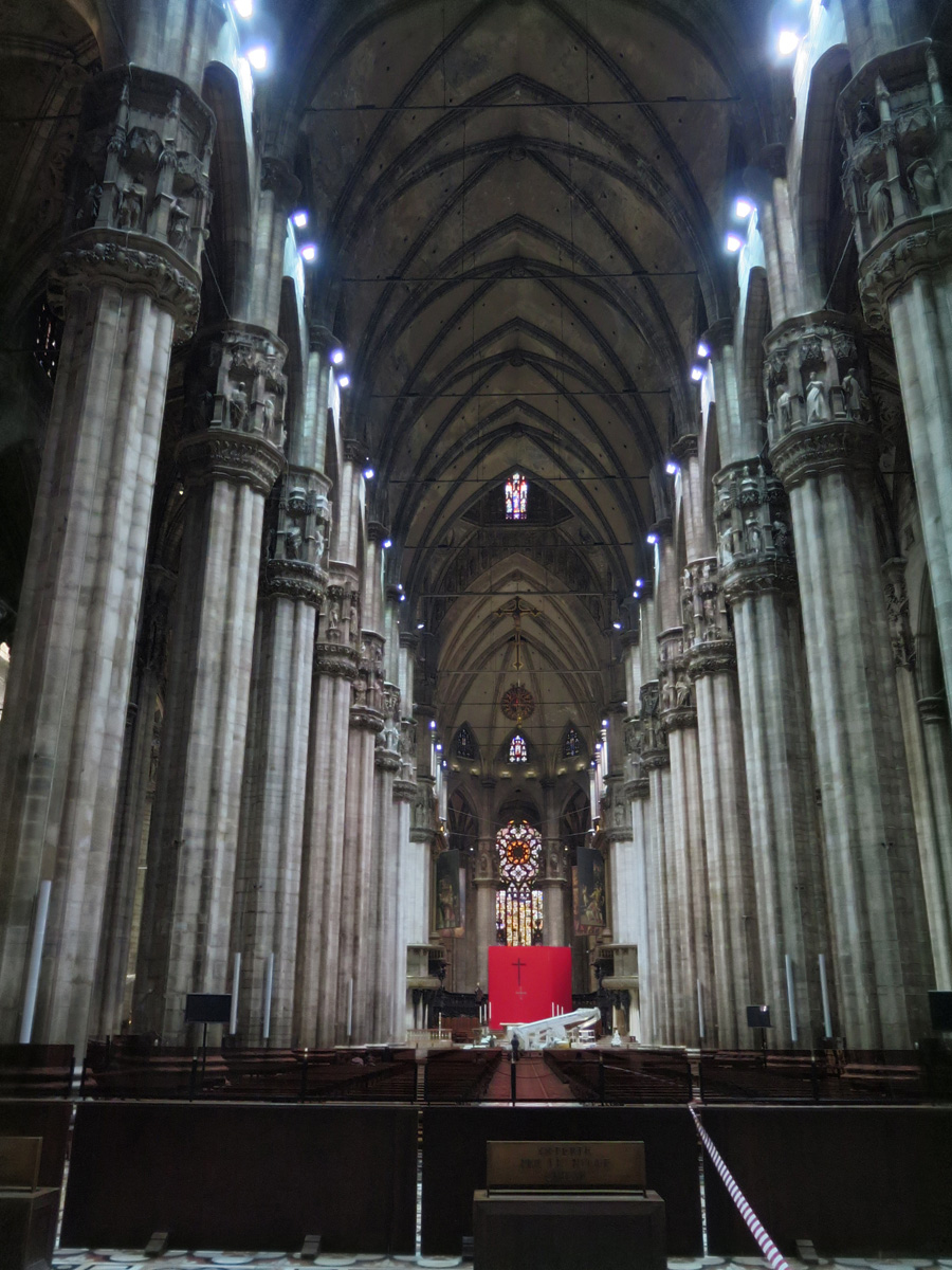 Milan, Cathedral interior