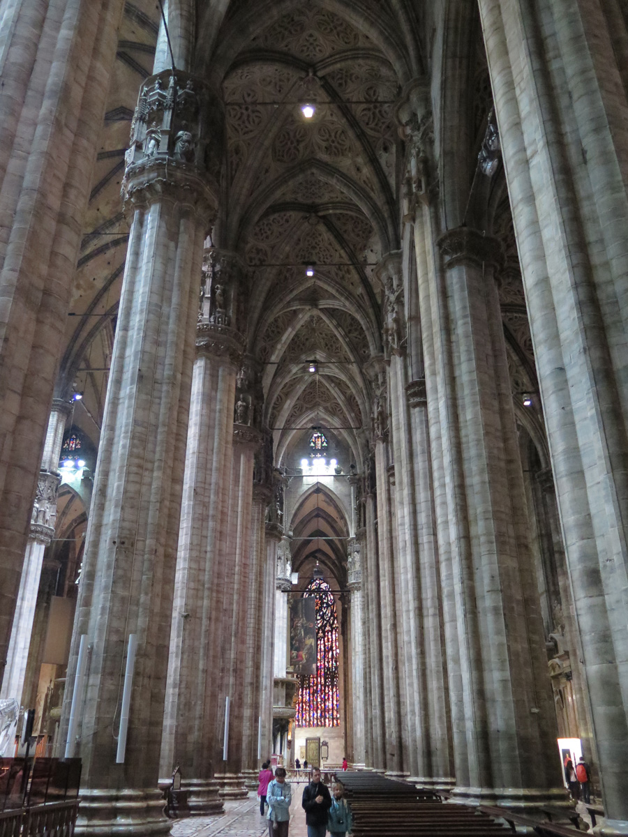 Milan, Cathedral interior