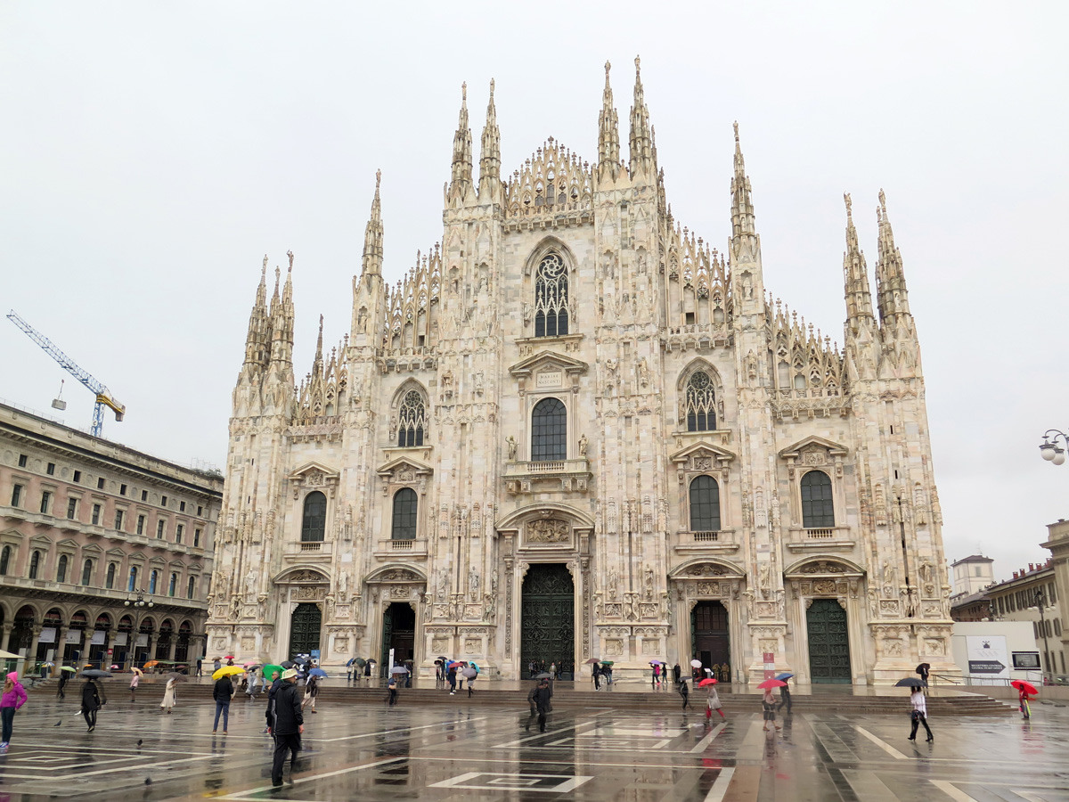 Milan, Rainy Milan Cathedral