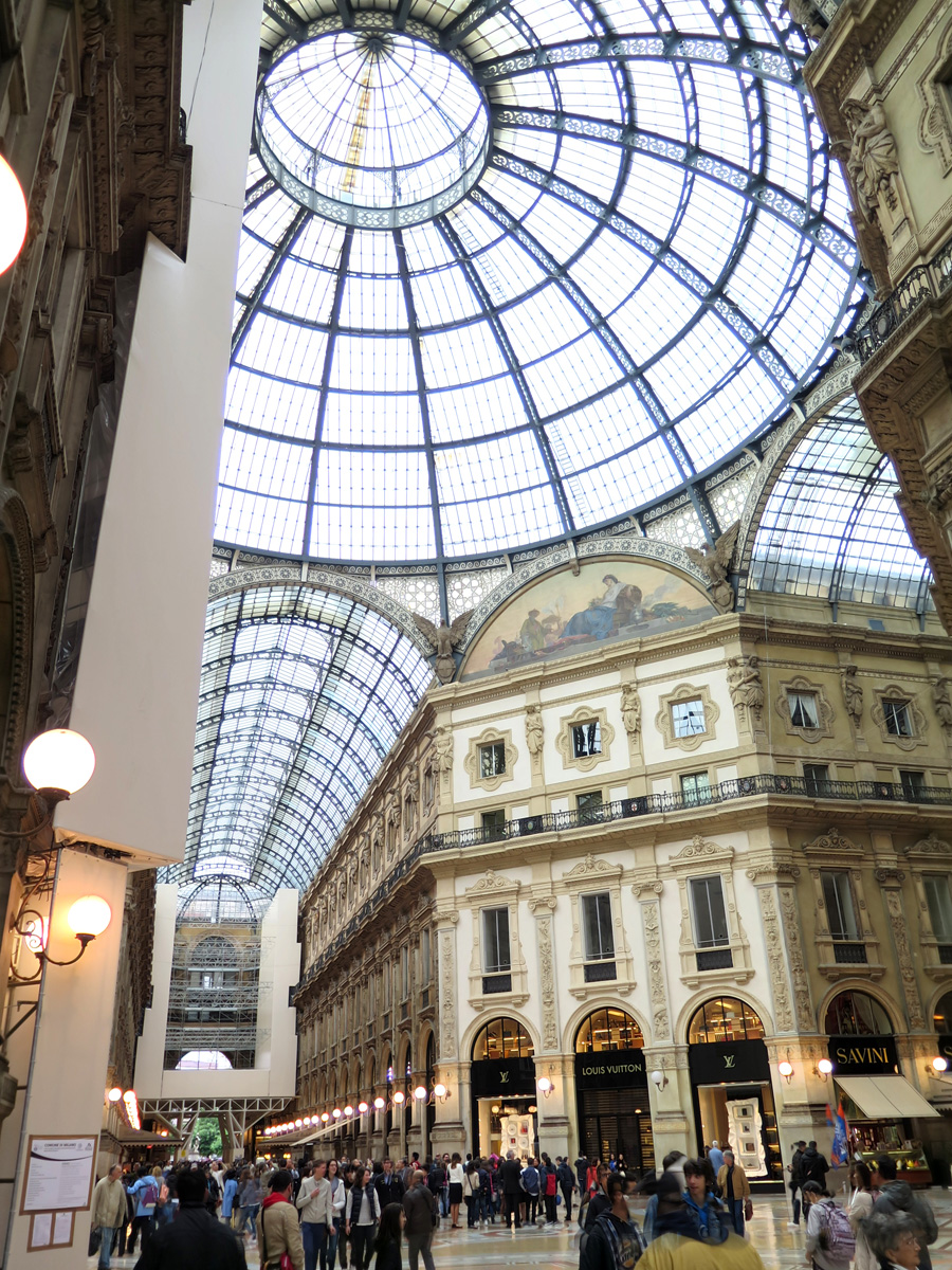 Milan, Galleria Vittorio Emanuele II A Very Grand arcade