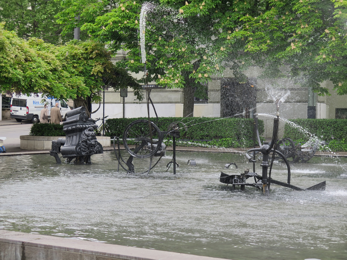 Basel, Tinguely Fountain