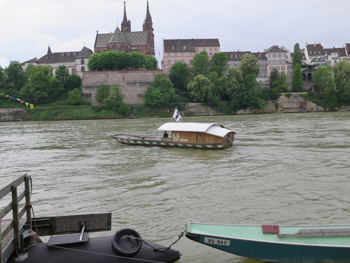 Basel, Wire ferry across the rhine