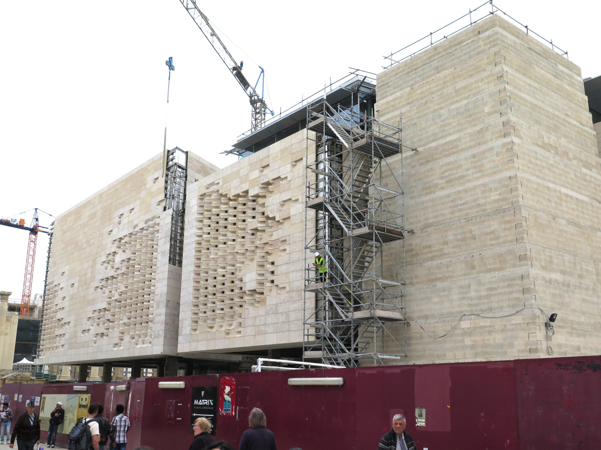 Valletta, New Parliament building
