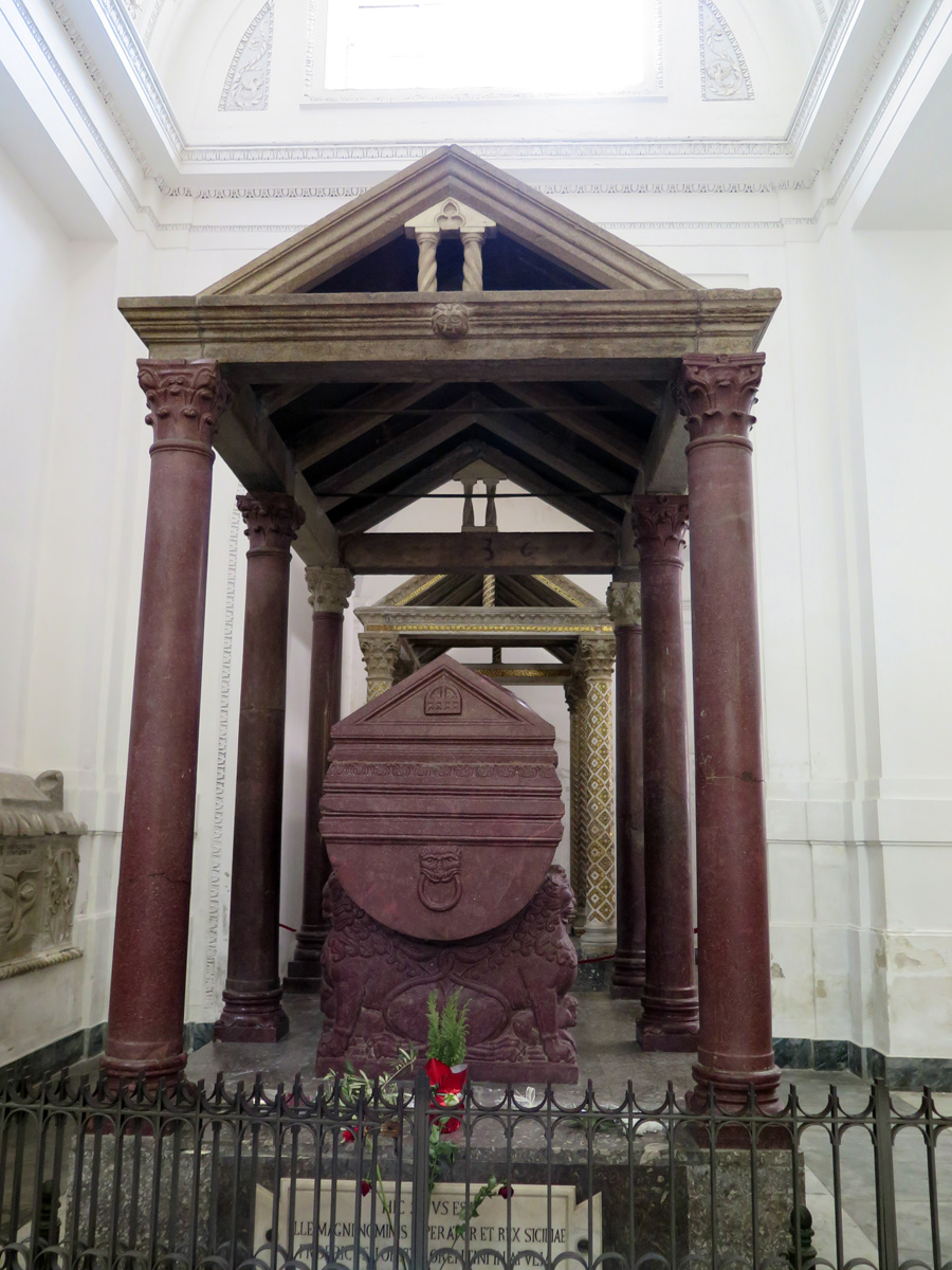 Palermo Cathedral, Frederick II Hohenstaufen tomb