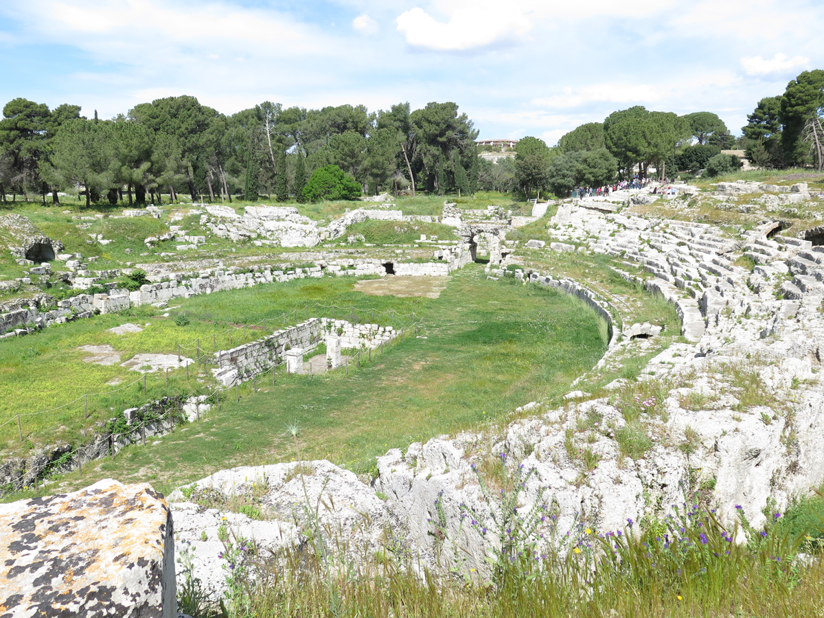 Syracuse, Roman amphitheatre