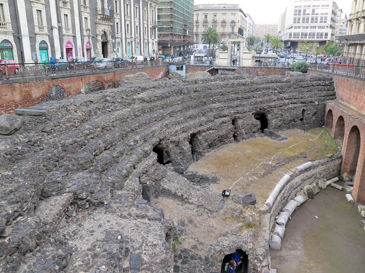 Catania, Roman amphitheatre