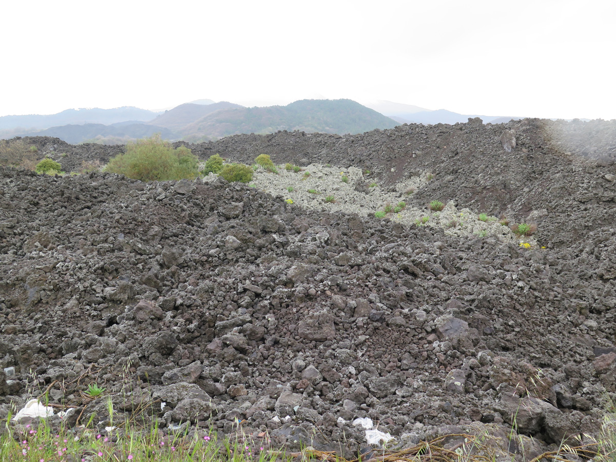 Day one, 7 miles S of Etna