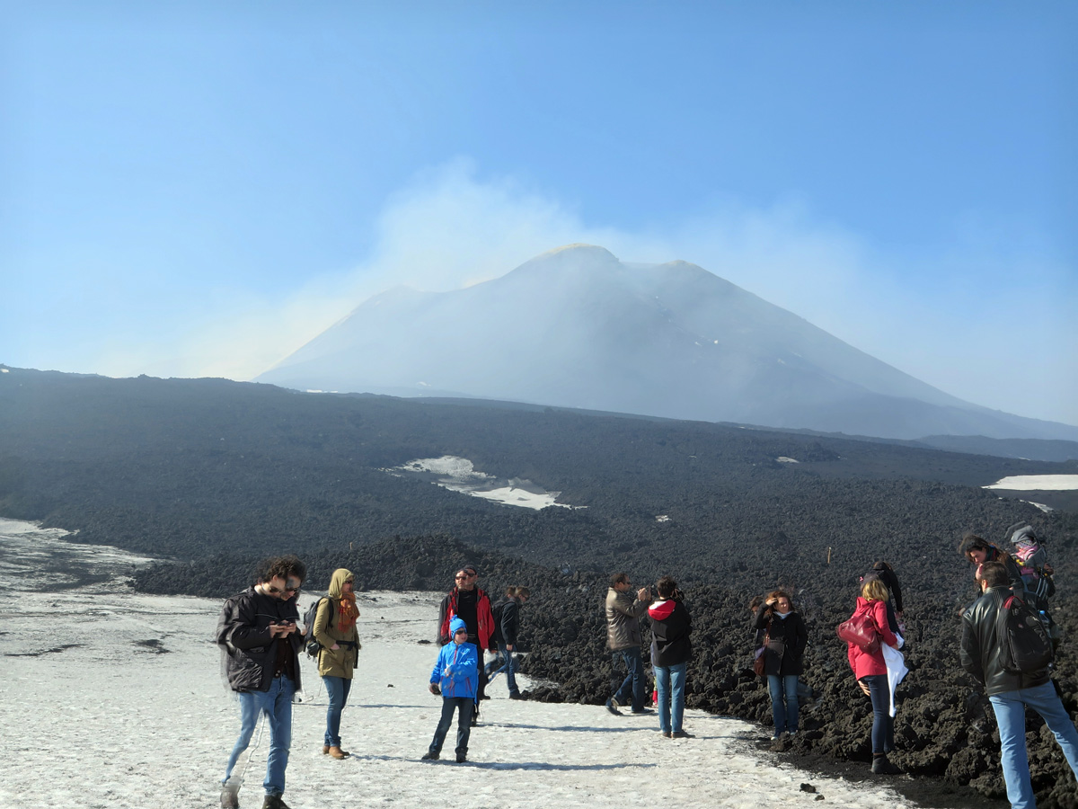 Day two, High on Etna