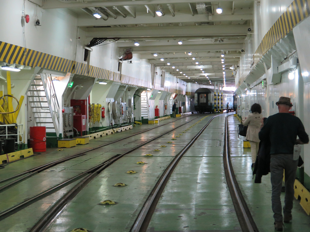 Exit, Train ferry