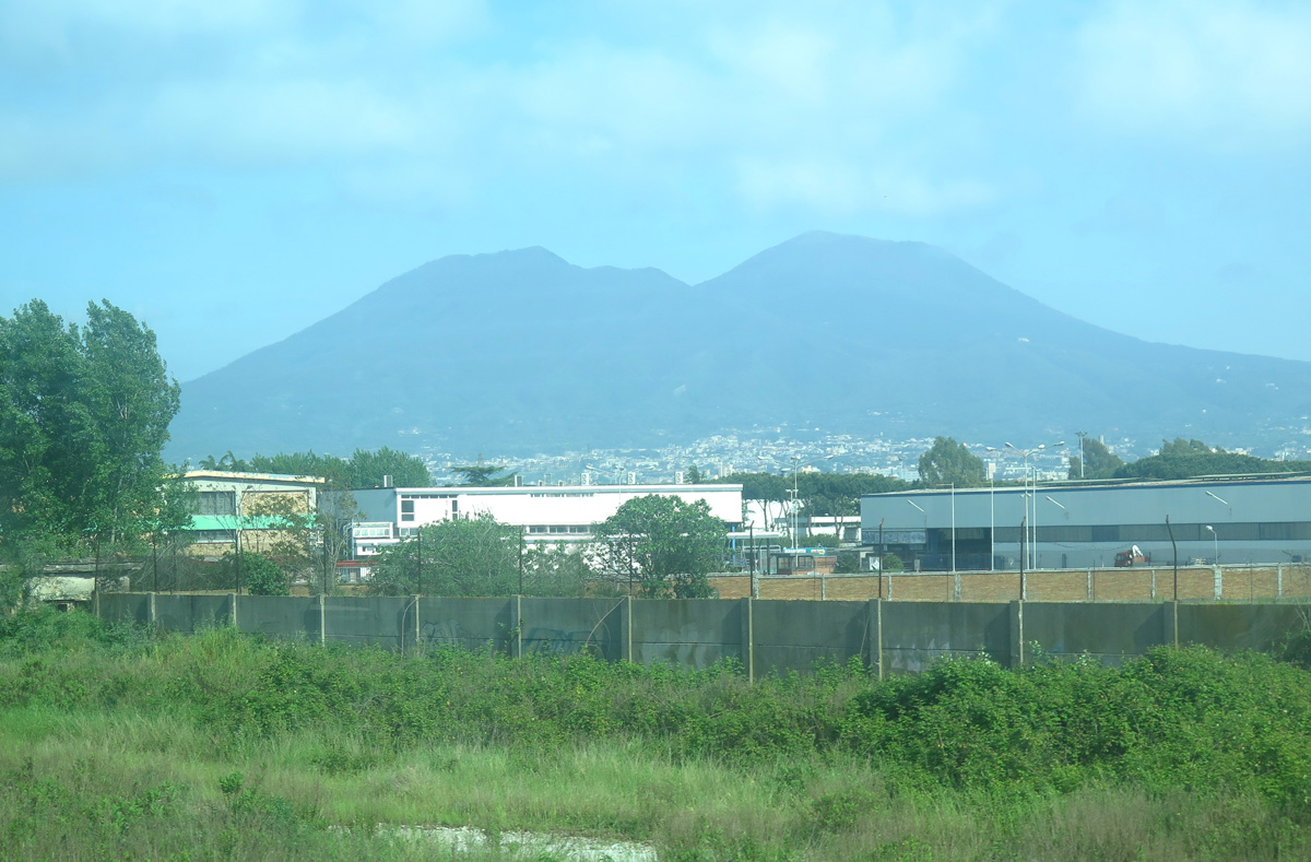 Exit, Mighty Vesuvius!