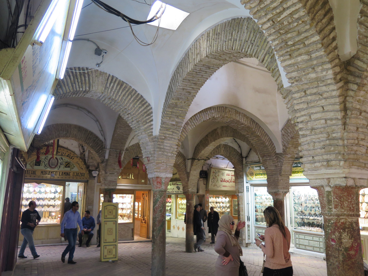 Tunis Medina, Souk el-berka, old slave souk.