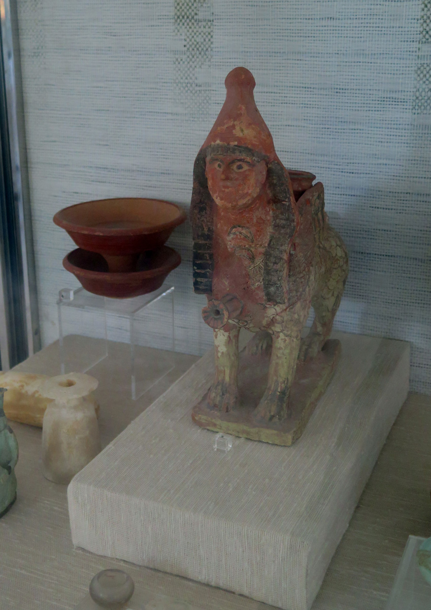 Carthage Museum, 7th c. bc Sphinx vase