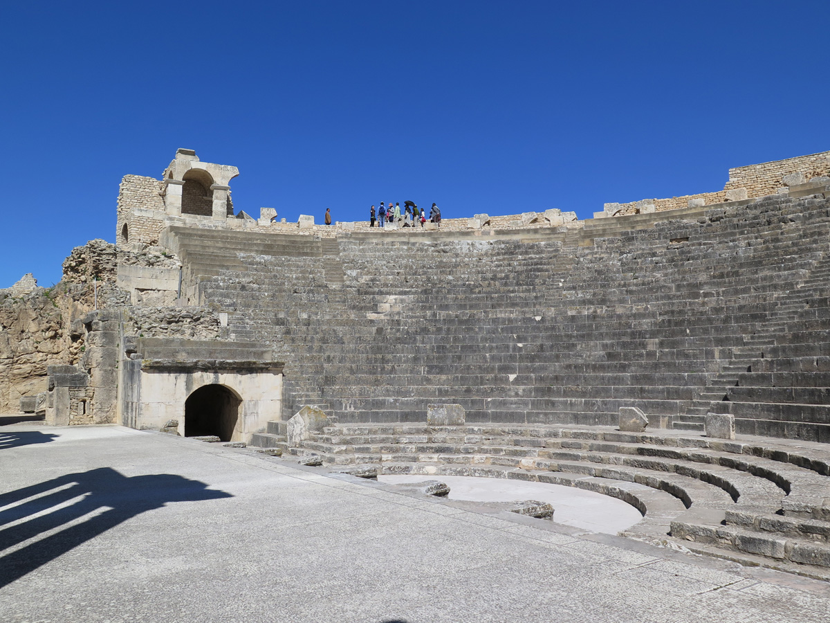 Dougga, Theatre (restored)