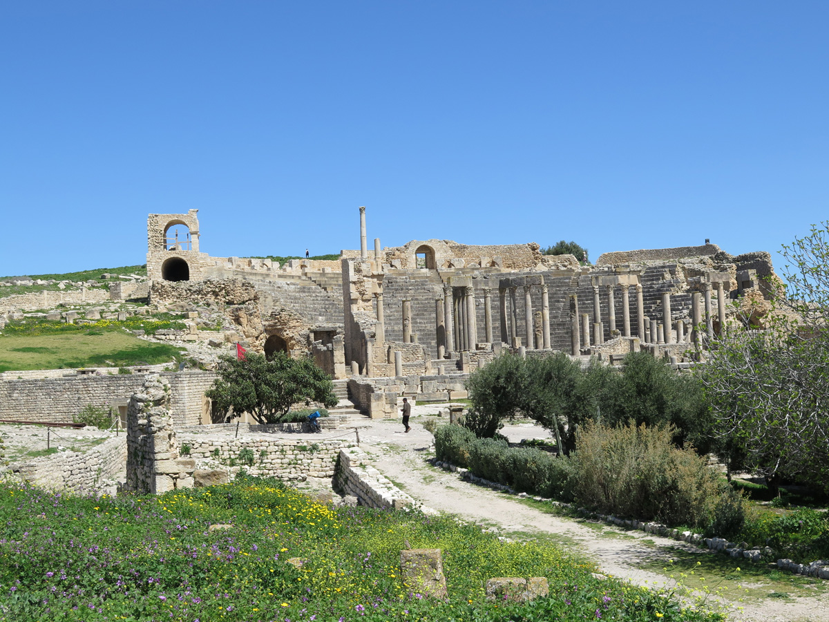 Dougga, Theatre