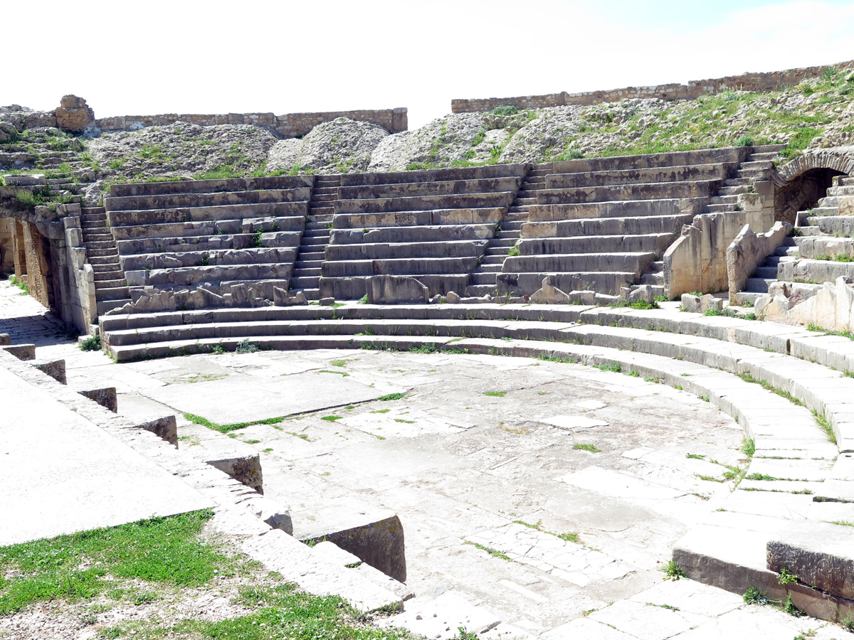 Bulla Regia, Theatre