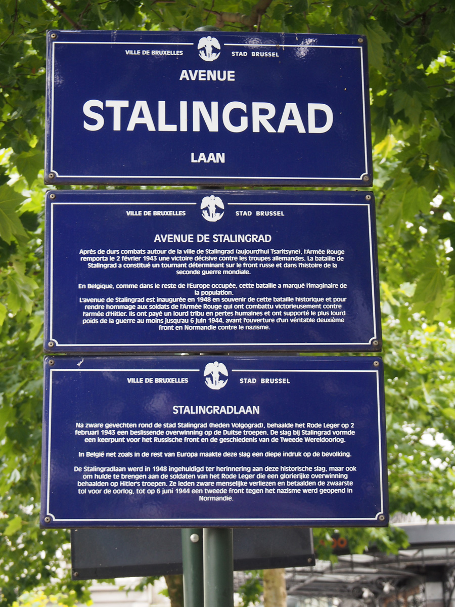 Brussels, Ave Stalingrad
