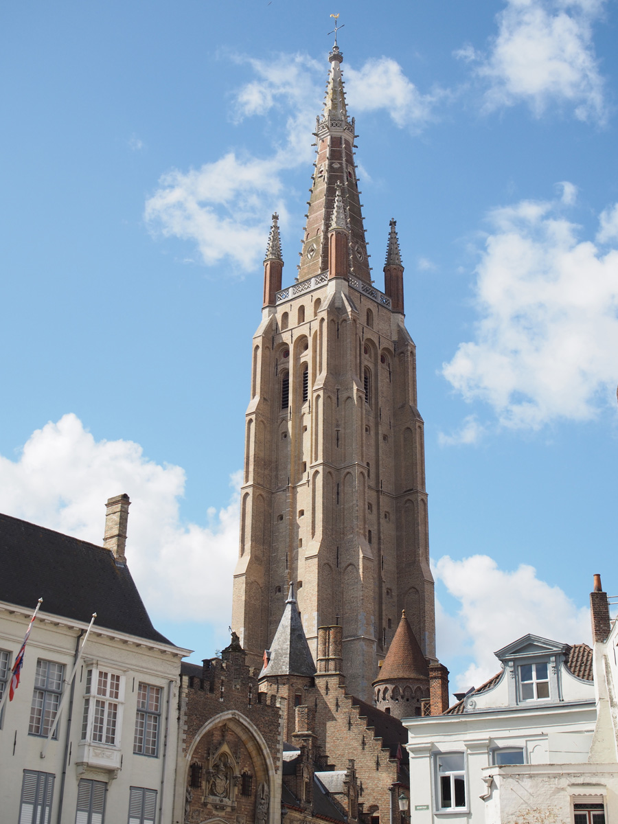 Bruges, Canal Tour: Church of Our Lady