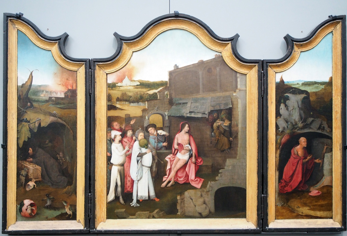 Groeningemuseum, Triptych of Job, Hieronymous Bosch, 16th c