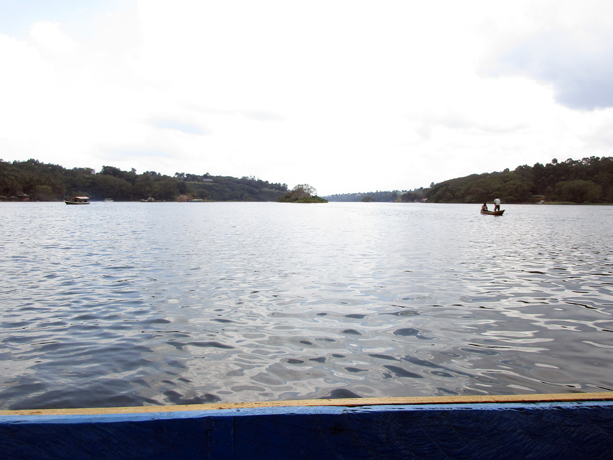 Jinja, On Lake Victoria, looking to the Nile