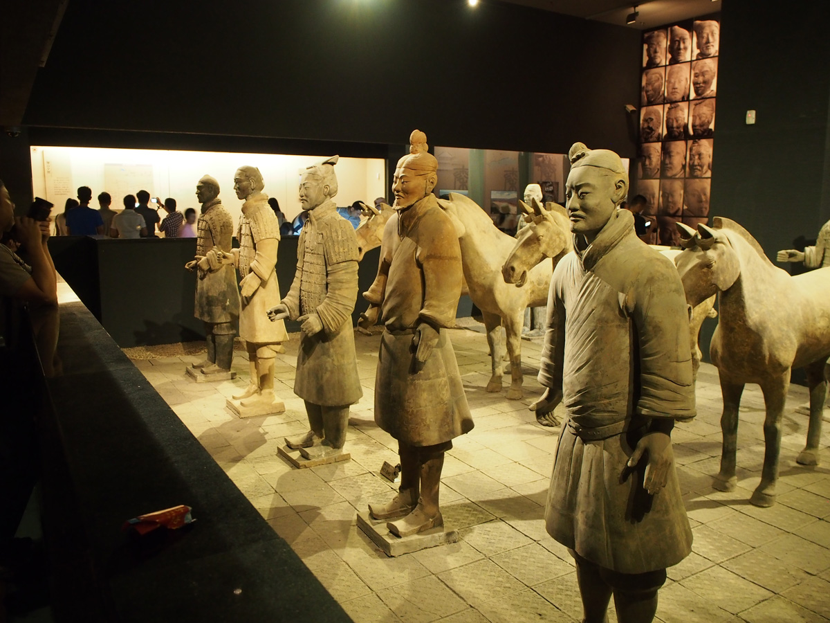 Xian, Terracotta Warriors, Shaanxi History Museum